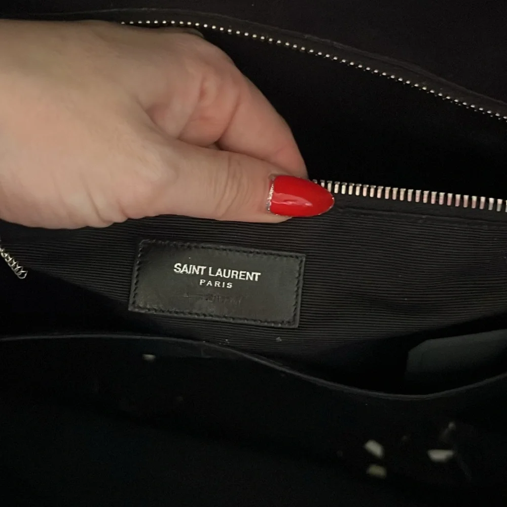 Saint Laurent works well minimalist